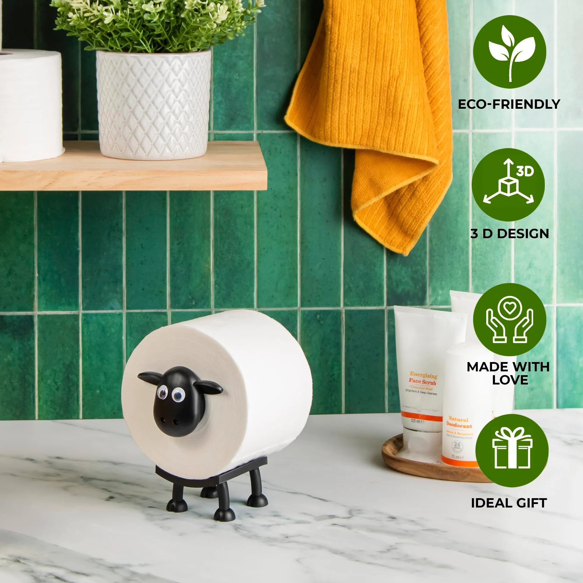 🔥🎁Sheep Toilet Roll Holder - Funny Toilet Paper Holder