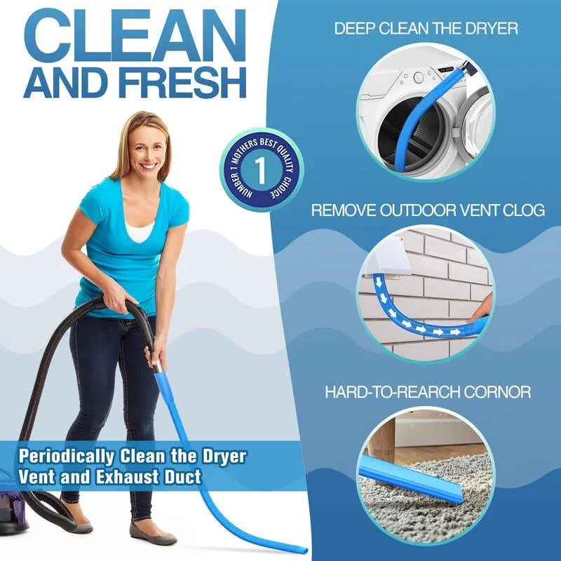 🔥SELLING FAST! ⚡ 30K+ SOLD - Dryer Vent Cleaner Kit